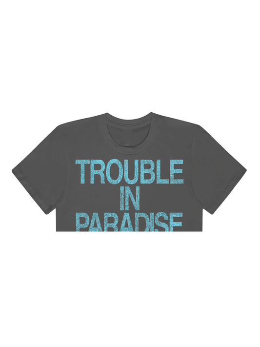 Temporarily Single Crop Tee