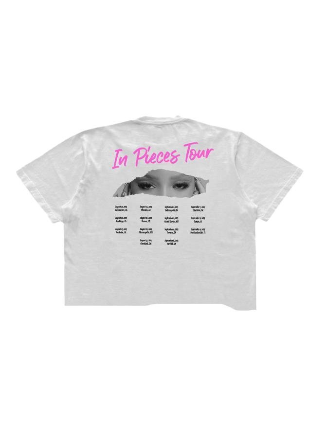 In Pieces Tour Crop Tee