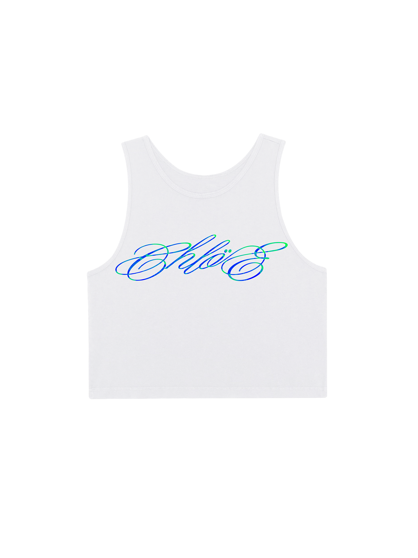 Shake Crop Ribbed Tank